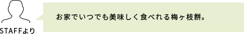スタッフコメント