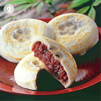 かさの家　梅ヶ枝餅