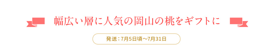 桃ギフト
