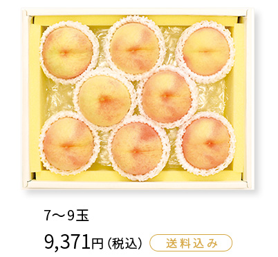 岡山の白桃（7～9玉）