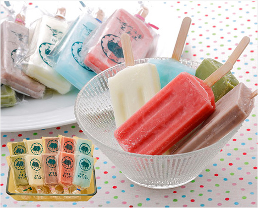 福岡「椛島氷菓」　アイスキャンデー10本セット