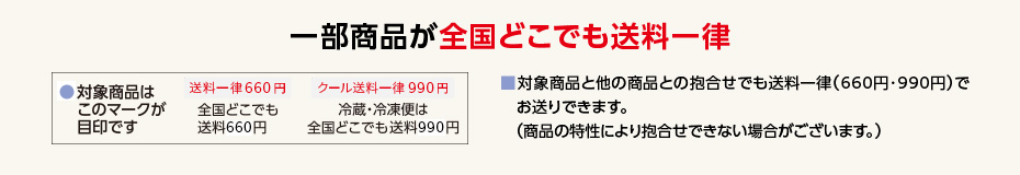 全国どこでも送料一律