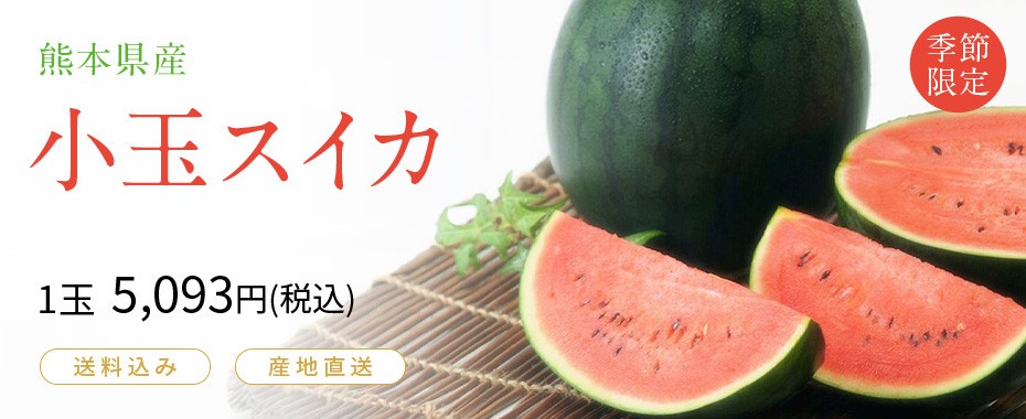 熊本県産 小玉スイカ