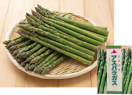 北海道グリーンアスパラ　Lサイズ
